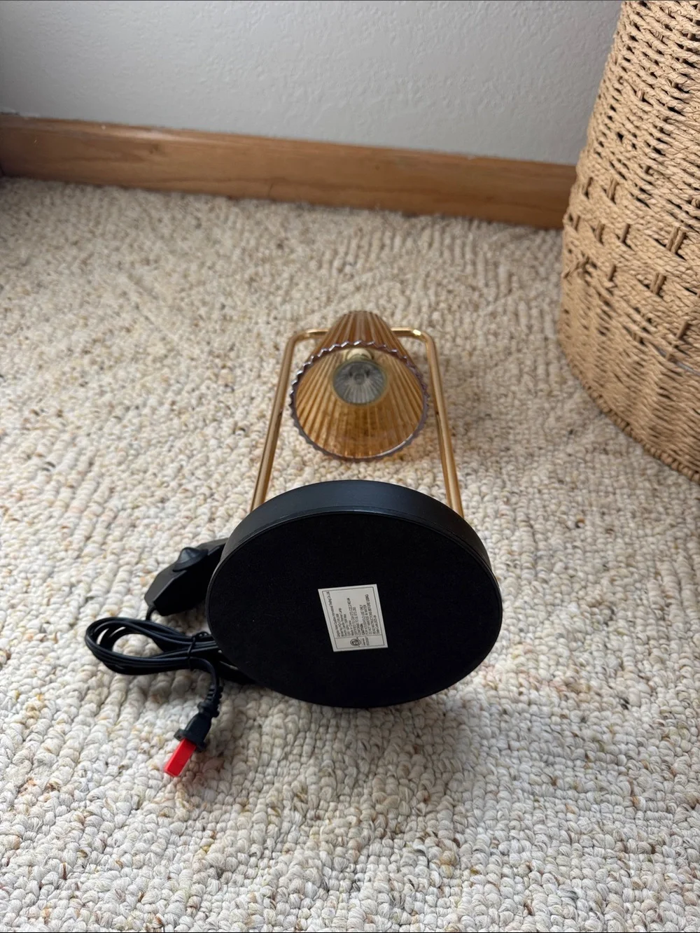 Gold and Black candle warmer